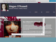 Tablet Screenshot of meganorussell.com